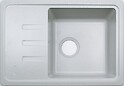 Мойка гранитная прямоугольная Adamant SLIM 620x435x200, Оld stone 10