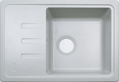 Мийка гранітна прямокутна Adamant SLIM 620x435x200, Оld stone 10