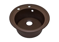 Мийка гранітна кругла Adamant SUN 510x200,, Kоричневий 05