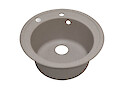 Мойка гранитная круглая Adamant SUN 510x200,, Terra 07