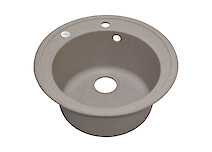 Мойка гранитная круглая Adamant SUN 510x200,, Terra 07