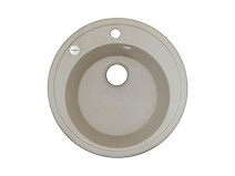 Мойка гранитная круглая Adamant SUN 510x200,, Ivory 08