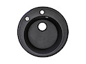 Мойка гранитная круглая Adamant SUN 510x200,, Графит 13