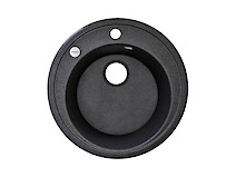 Мойка гранитная круглая Adamant SUN 510x200,, Графит 13