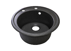 Мийка гранітна кругла Adamant SUN 510x200,, Графіт 13