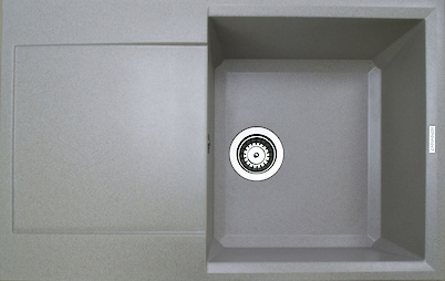 Мийка гранітна прямокутна Adamant HORIZON 790х500х230, Avena 06