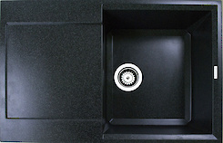 Мийка гранітна прямокутна Adamant HORIZON 790х500х230, Графіт 13