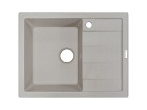 Мойка гранитная прямоугольная Adamant ANILA 650х500х200, Avena 06