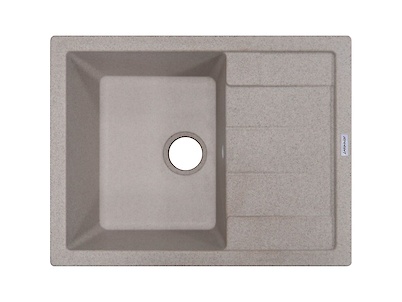 Мийка гранітна прямокутна Adamant ANILA 650х500х200, Terra 07