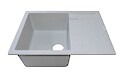 Мойка гранитная прямоугольная Adamant ANILA 650х500х200, Оld stone 10