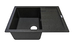 Мийка гранітна прямокутна Adamant ANILA 650х500х200, Графіт 13