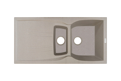 Мийка гранітна прямокутна Adamant NEW LINE Plus 980х500х230, Terra 07