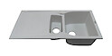 Мойка гранитная прямоугольная Adamant NEW LINE Plus 980х500х230, Оld stone 10