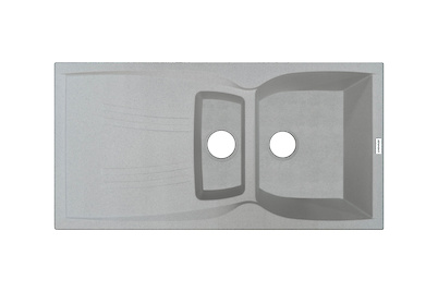 Мийка гранітна прямокутна Adamant NEW LINE Plus 980х500х230, Оld stone 10