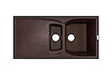 Мойка гранитная прямоугольная Adamant NEW LINE Plus 980х500х230, Мокко 12