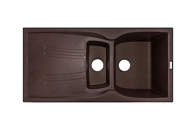 Мийка гранітна прямокутна Adamant NEW LINE Plus 980х500х230, Мокко 12