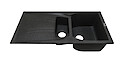 Мойка гранитная прямоугольная Adamant NEW LINE Plus 980х500х230, Графит 13