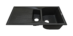 Мийка гранітна прямокутна Adamant NEW LINE Plus 980х500х230, Графіт 13