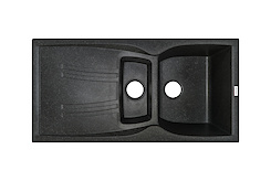 Мийка гранітна прямокутна Adamant NEW LINE Plus 980х500х230, Графіт 13