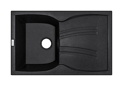 Мийка гранітна прямокутна Adamant NEW LINE 780х500х235, Чорний 03