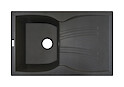 Мойка гранитная прямоугольная Adamant NEW LINE 780х500х235, Серый 04