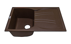 Мийка гранітна прямокутна Adamant NEW LINE 780х500х235, Коричневий 05