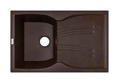 Мийка гранітна прямокутна Adamant NEW LINE 780х500х235, Коричневий 05