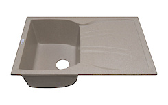 Мийка гранітна прямокутна Adamant NEW LINE 780х500х235, Terra 07