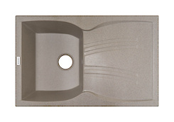 Мийка гранітна прямокутна Adamant NEW LINE 780х500х235, Terra 07