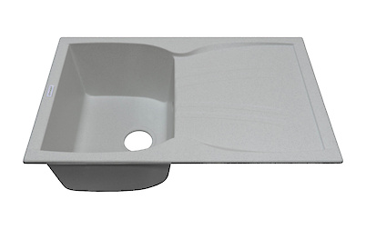 Мийка гранітна прямокутна Adamant NEW LINE 780х500х235, Old stone 10