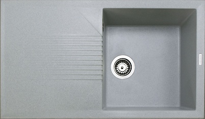 Мийка гранітна прямокутна Adamant NOVAK 860х500х240, Avena 06