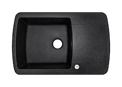 Мийка гранітна прямокутна Adamant OPTIMAX 780х500х200, Чорний 03