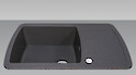 Мойка гранитная прямоугольная Adamant OPTIMAX 780х500х200, Серый 04