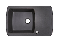 Мийка гранітна прямокутна Adamant OPTIMAX 780х500х200, Сірий 04