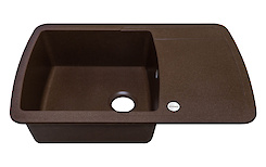 Мийка гранітна прямокутна Adamant OPTIMAX 780х500х200, Коричневий 05