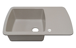 Мийка гранітна прямокутна Adamant OPTIMAX 780х500х200, Avena 06