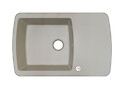 Мойка гранитная прямоугольная Adamant OPTIMAX 780х500х200, Ivory 08
