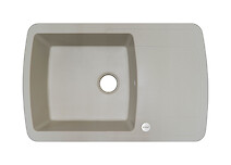 Мойка гранитная прямоугольная Adamant OPTIMAX 780х500х200, Ivory 08