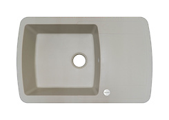 Мийка гранітна прямокутна Adamant OPTIMAX 780х500х200, Ivory 08