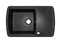 Мойка гранитная прямоугольная Adamant OPTIMAX 780х500х200, Графит 13