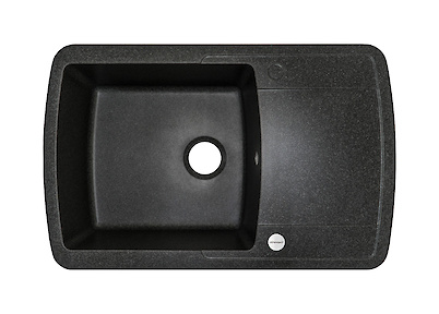 Мийка гранітна прямокутна Adamant OPTIMAX 780х500х200, Графіт 13