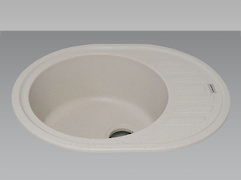 Мийка гранітна овальна Adamant OVUM 620х500х200, Avena 06