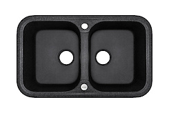 Мийка гранітна прямокутна Adamant NEW LINE Plus 980х500х230, Чорний 03