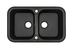 Мийка гранітна прямокутна Adamant NEW LINE Plus 980х500х230, Графіт 13