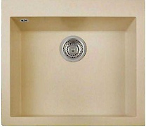 Мойка гранитная квадратная Adamant UNIVER 560х500х240, Terra 07