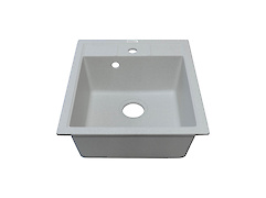 Мийка гранітна квадратна Adamant BRICK 460х515х200, Old stone 10