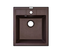 Мийка гранітна квадратна Adamant BRICK 460х515х200, Коричневий 05