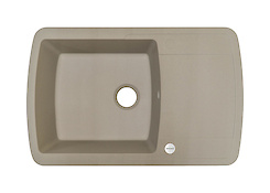 Мийка гранітна прямокутна Adamant OPTIMAX 780х500х200, Сахара 02