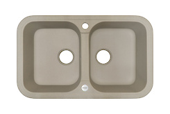 Мийка гранітна прямокутна Adamant NEW LINE Plus 980х500х230, Сахара 02