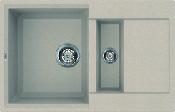 Мойка гранитная ELLECI  EASY 325, 780х500х234, цвет avena 51